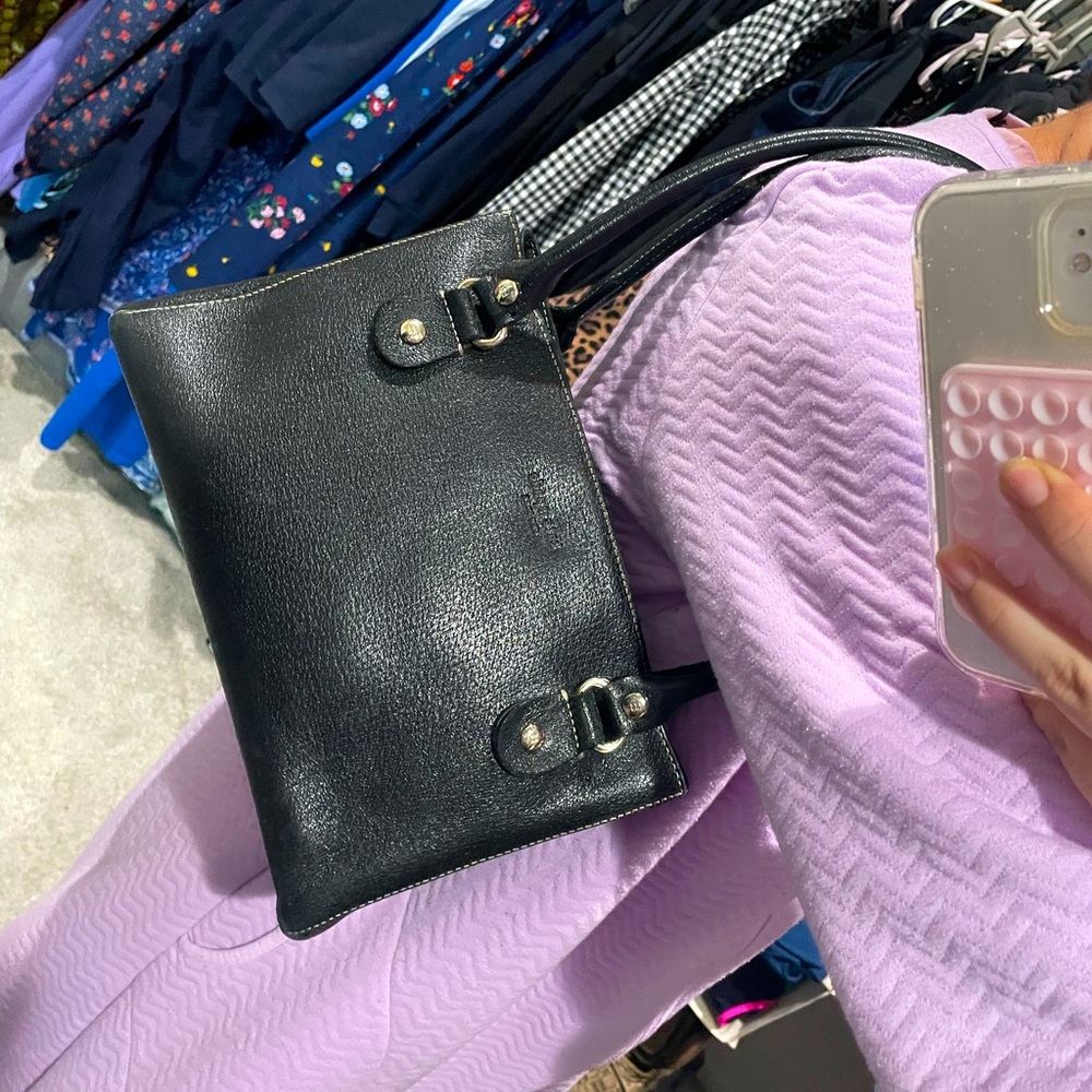 kate spade Black Leather Shoulder Bag - Picture 2 of 13